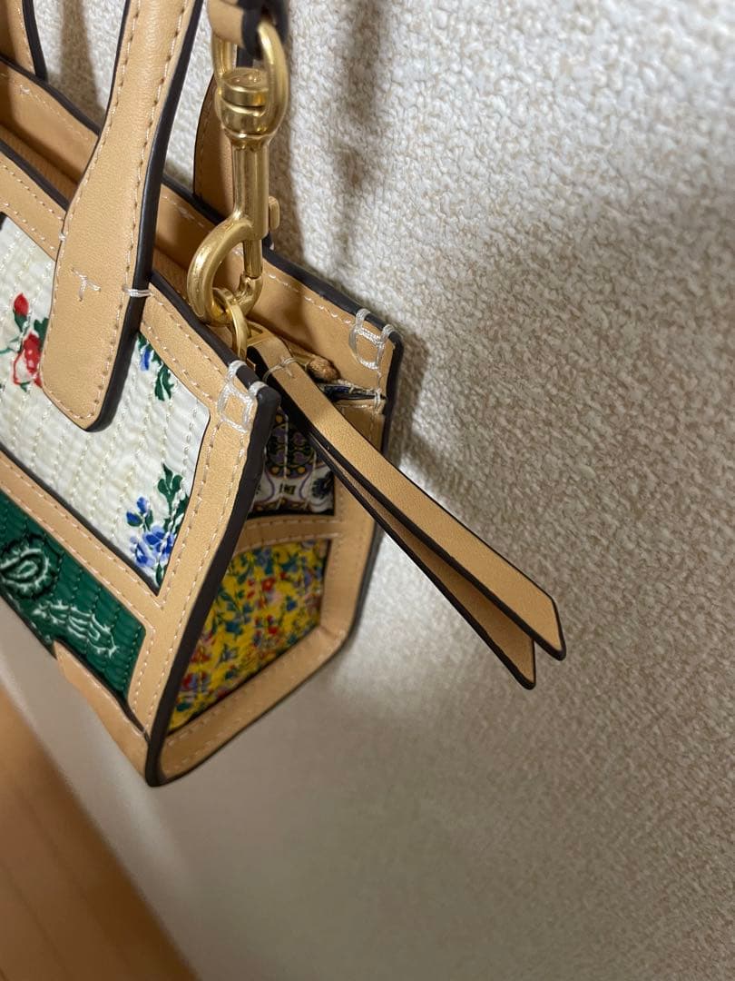 Tory Burch パッチワーク ショルダーバッグ