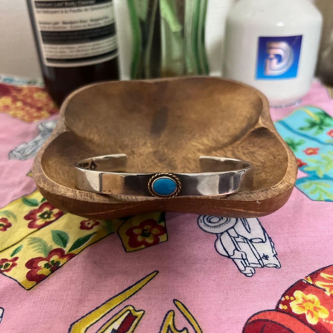 アリゾナフリーダム　金縄ターコイズバングル　最終価格