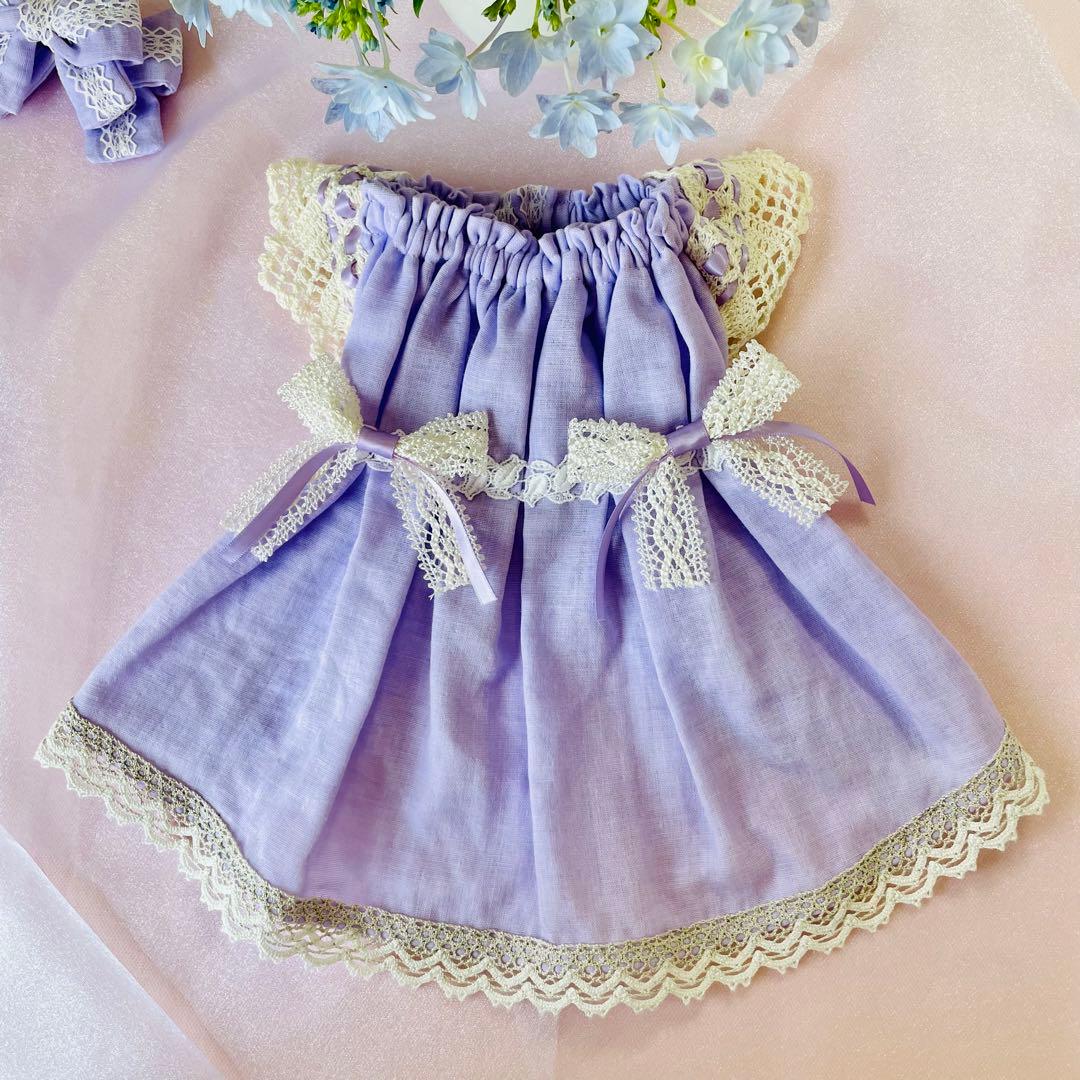 ライラックのワンピース　オーダーページ　犬服　ハンドメイド　∞TuTu∞