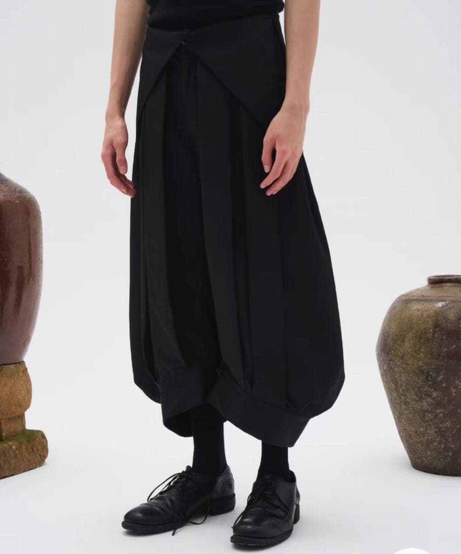 【モード】7440 37 1 サーカスバルーン9部丈パンツ