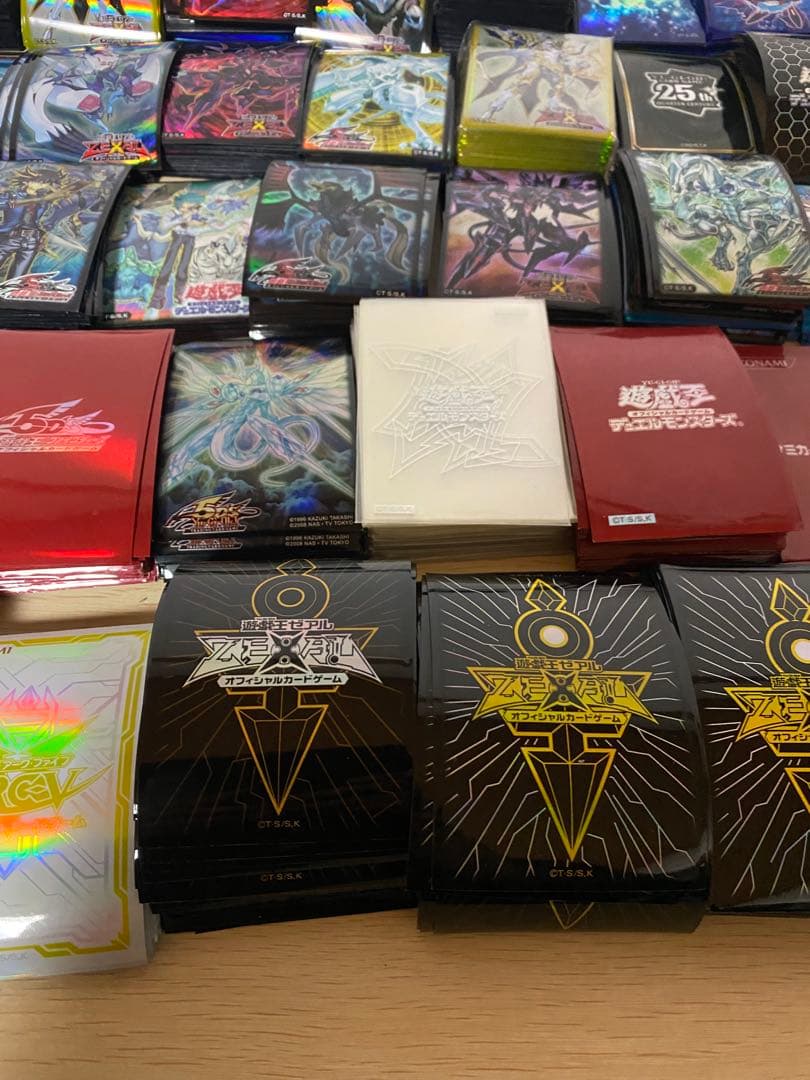 遊戯王　スリーブ　大量まとめ　5ds ゼアル　アークファイブ