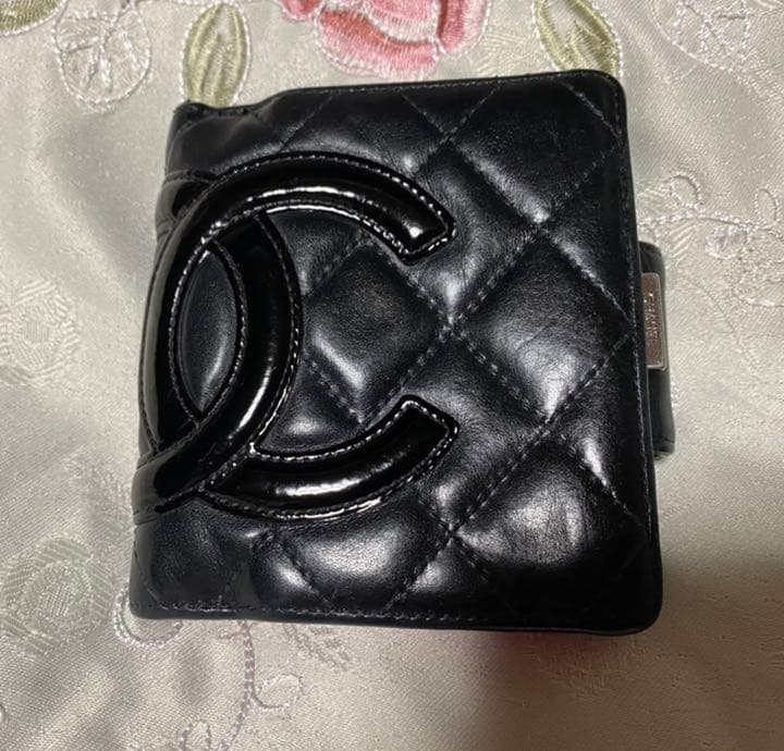 CHANEL カンボンライン 折り財布