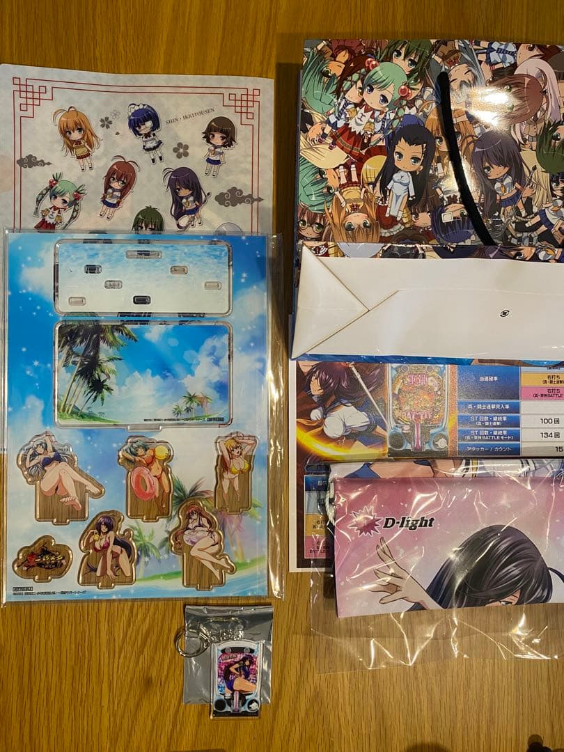 一騎当千　プレミアム試打会　関羽キーホルダー　限定アクスタ