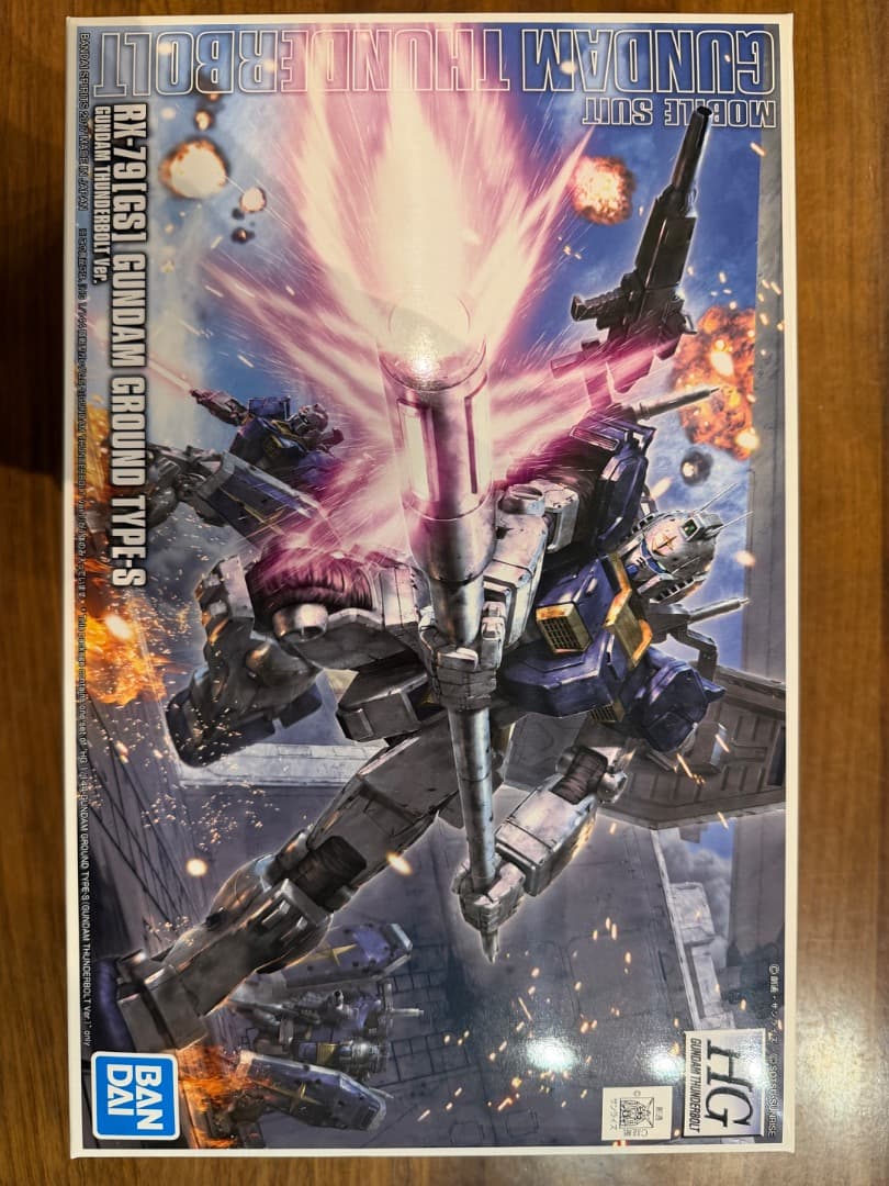 【中古・未組立品】HG 陸戦型ガンダムS型（サンダーボルト）