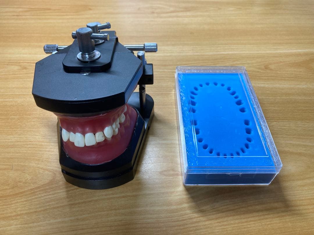 タイポドント咬合器&メタルティースセット　ロッキー（JMオーソ）型　中古