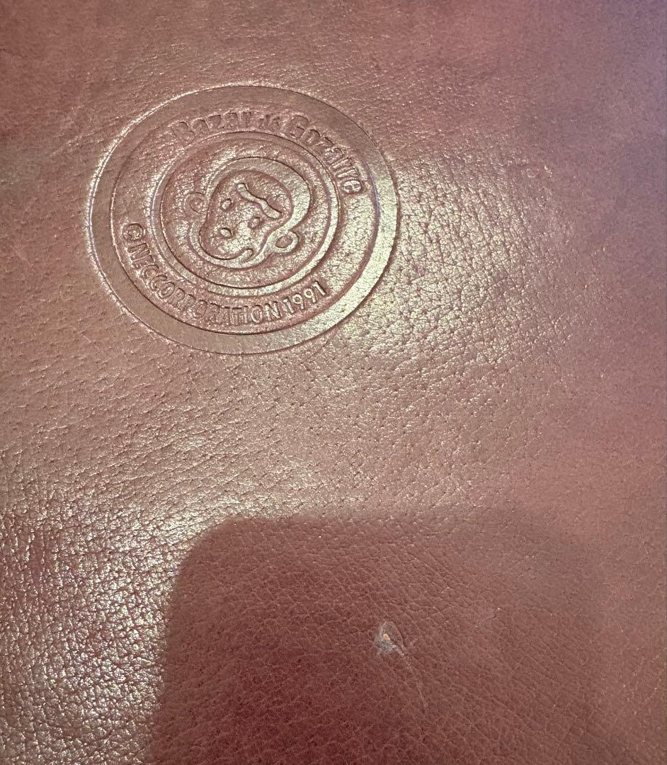 希少！良品 90s NEC バザールでござーる 本革製 トランクケース 非売品