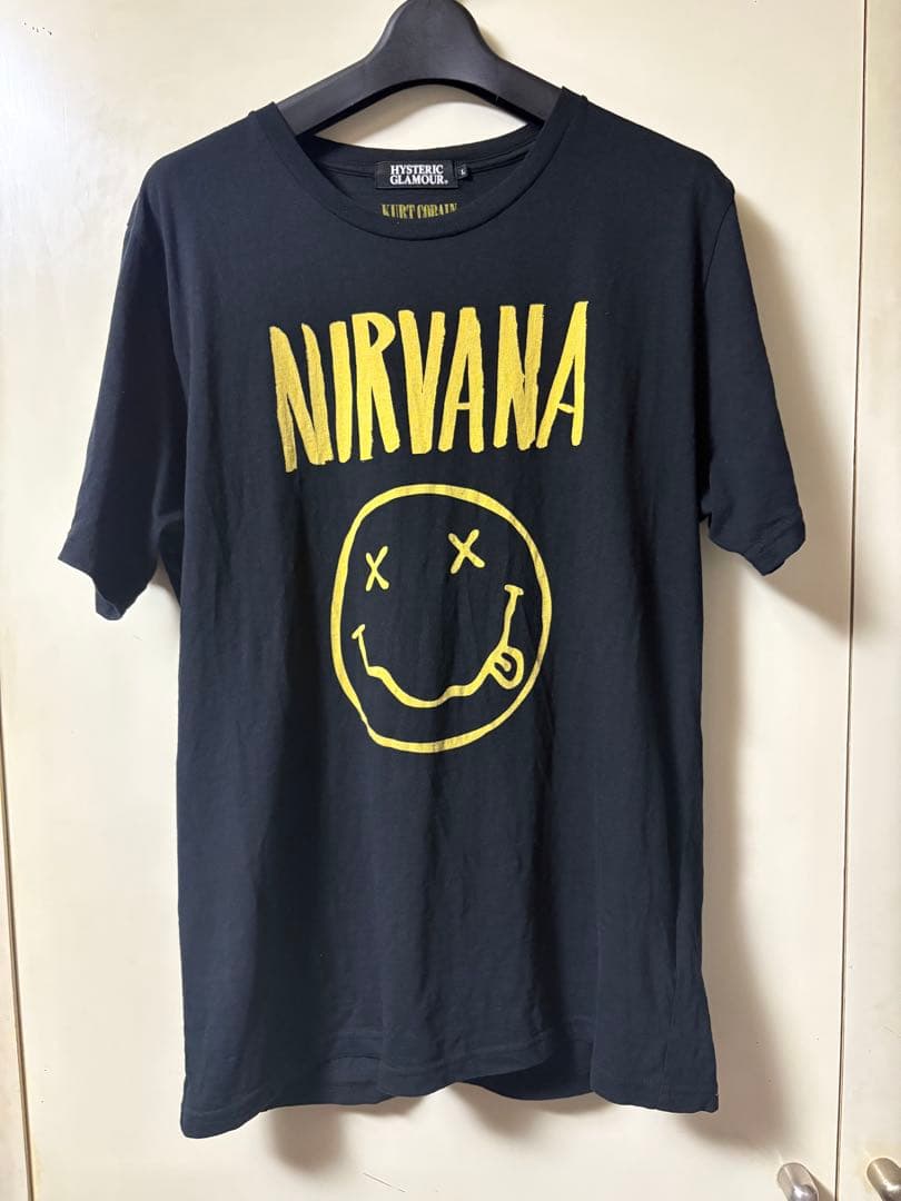 HYSTERIC GLAMOUR NIRVANA Tシャツ L スマイリー