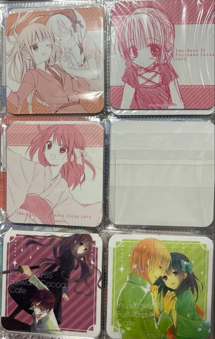 妖狐×僕SS 藤原ここあカフェ dear 限定コースター