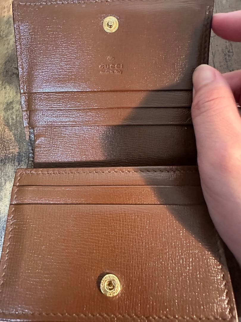 GUCCI 二つ折り財布 ハート型