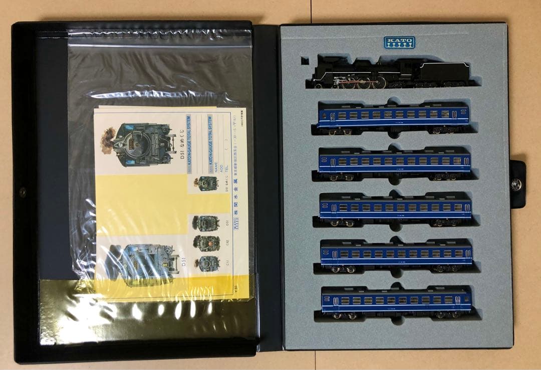 KATO 蒸気機関車C57系 & 客車5両セット Nゲージ