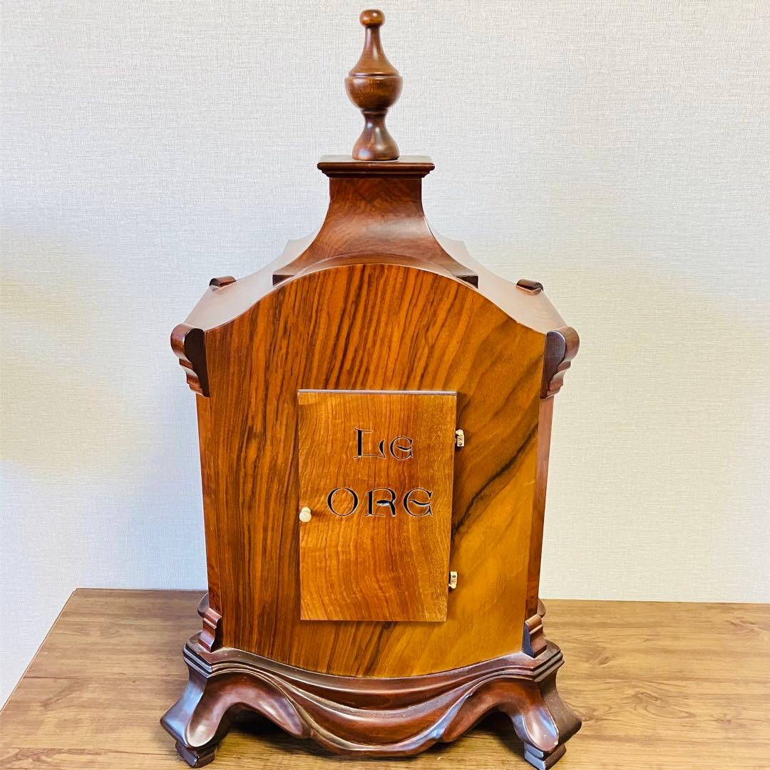 イタリア 【Le ORE/ラオーレ社】フランツ ヘルムレ 手巻き 置時計