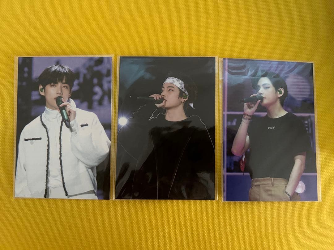 BTS マイクバッジ トレカ コンプ V テヒョン ハイブインサイト