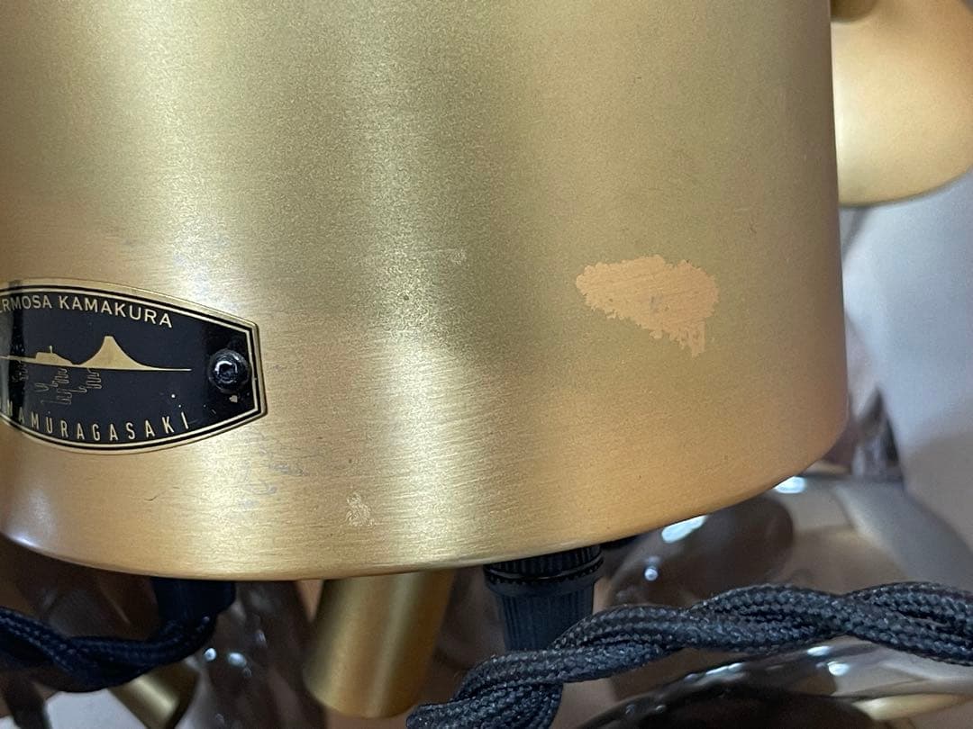 HERMOSA サンマルコ ペンダントライト GOLD/GRAY GS-019