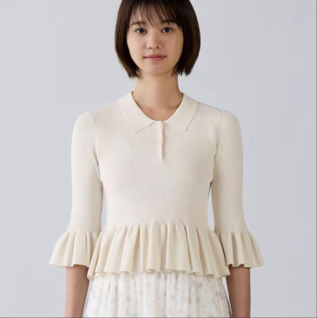 【sui ca】GU リブポロセーター by rokh ロク　2点おまとめ