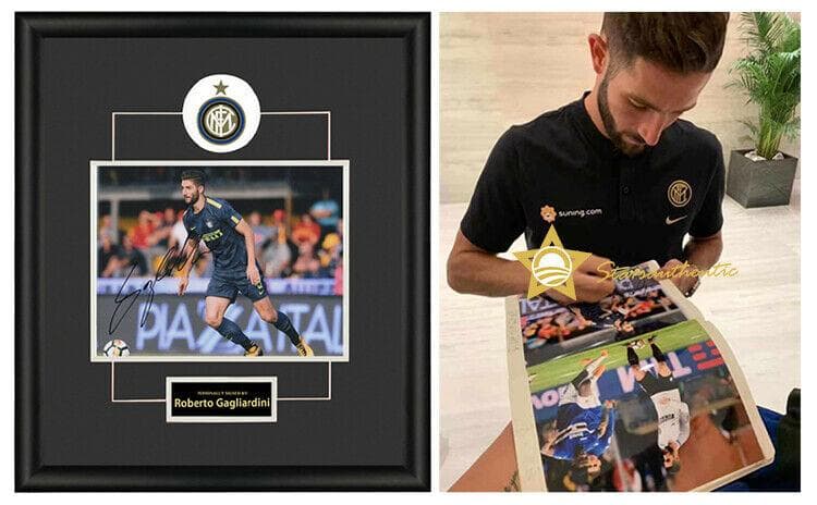 直筆サイン入り写真  ロベルト・ガリアルディーニ  SA鑑定済