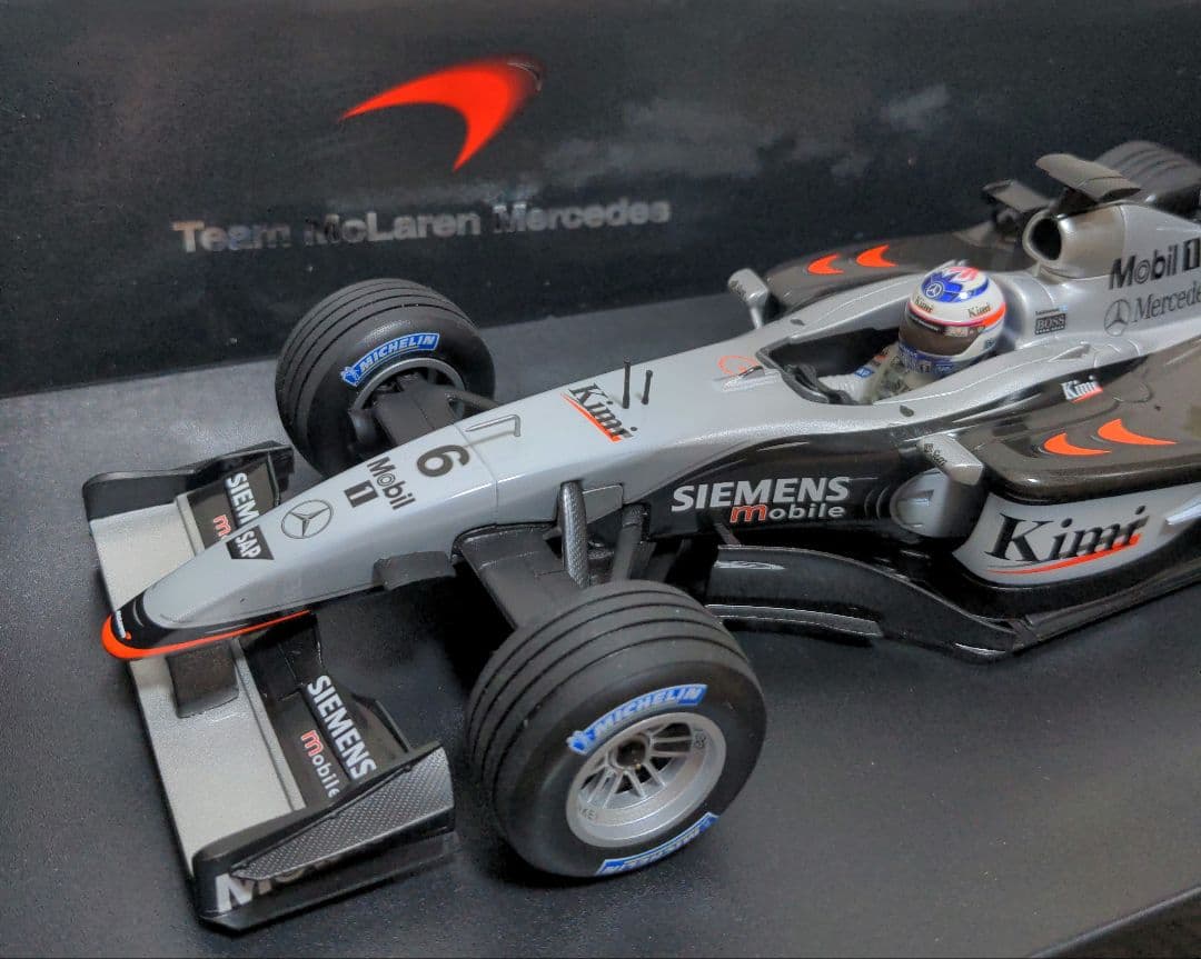 マクラーレン メルセデス MP4-17D 1/18 ライコネン 2003