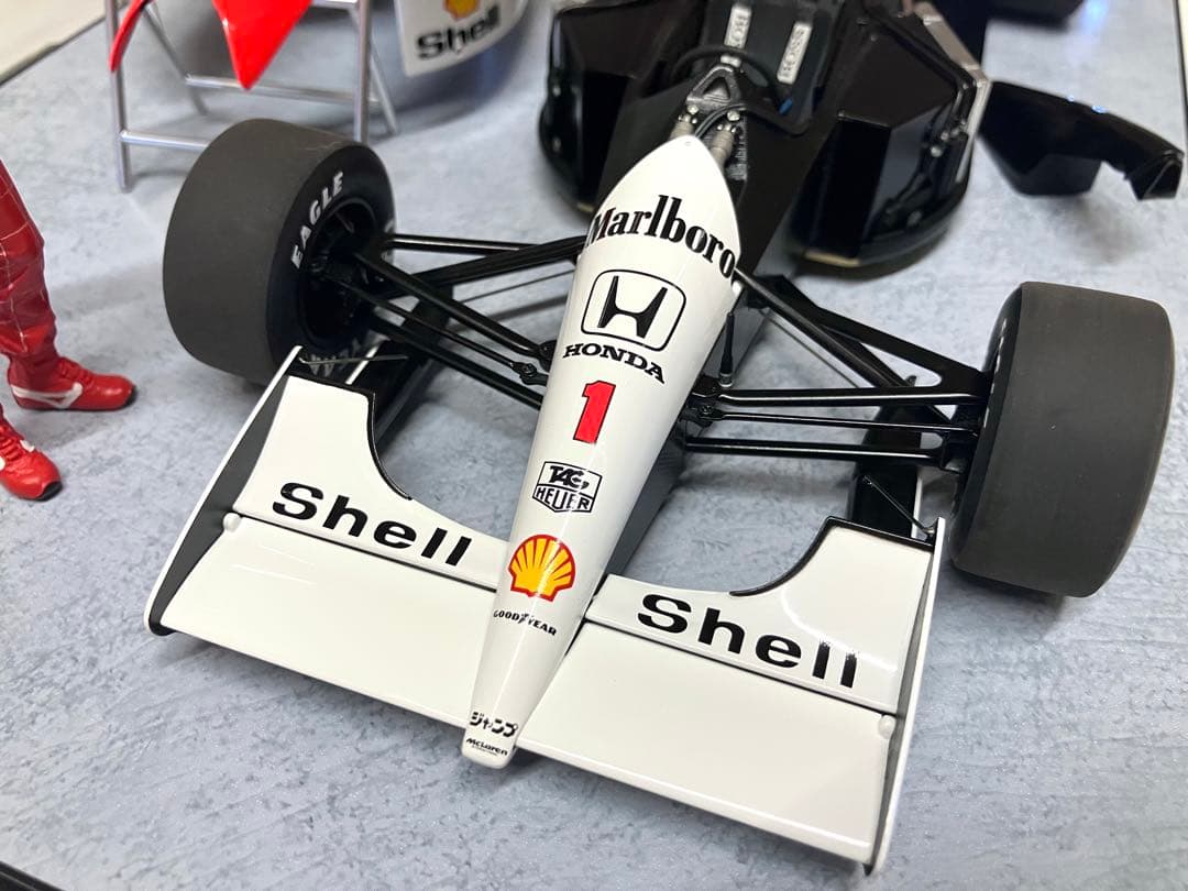 オートアート 1/18 マクラーレン MP4/6 1991 日本GP A.セナ