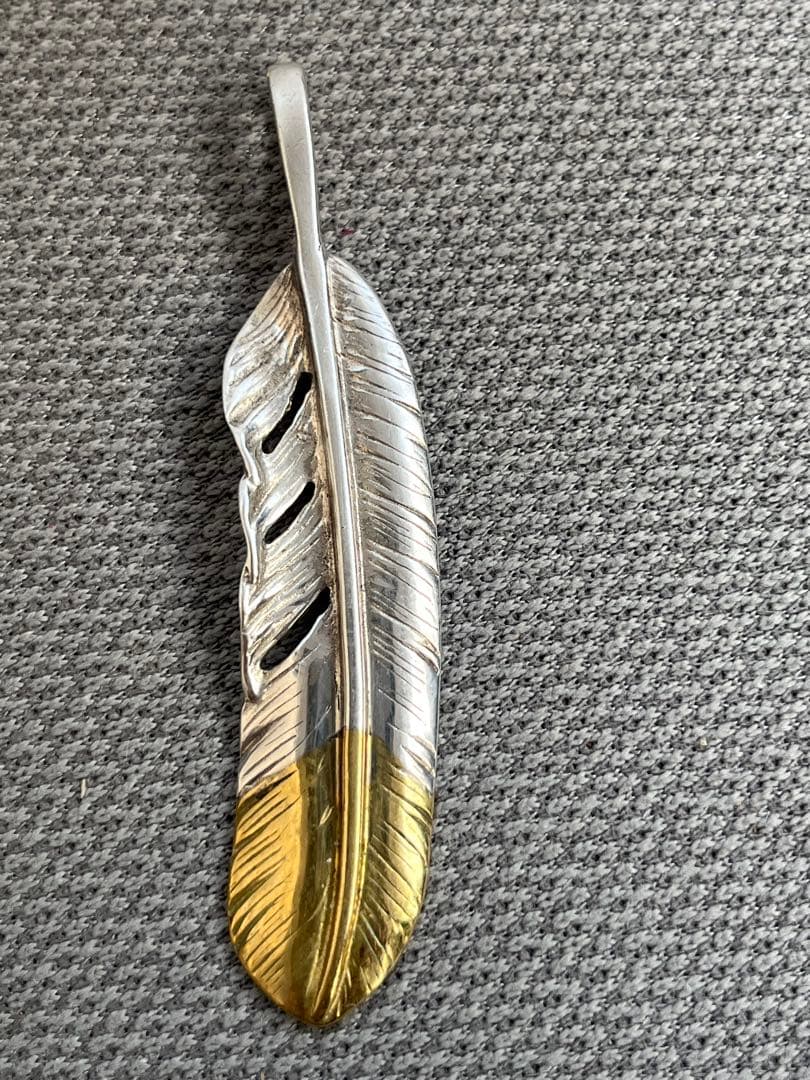 シルバー先金特大フェザー