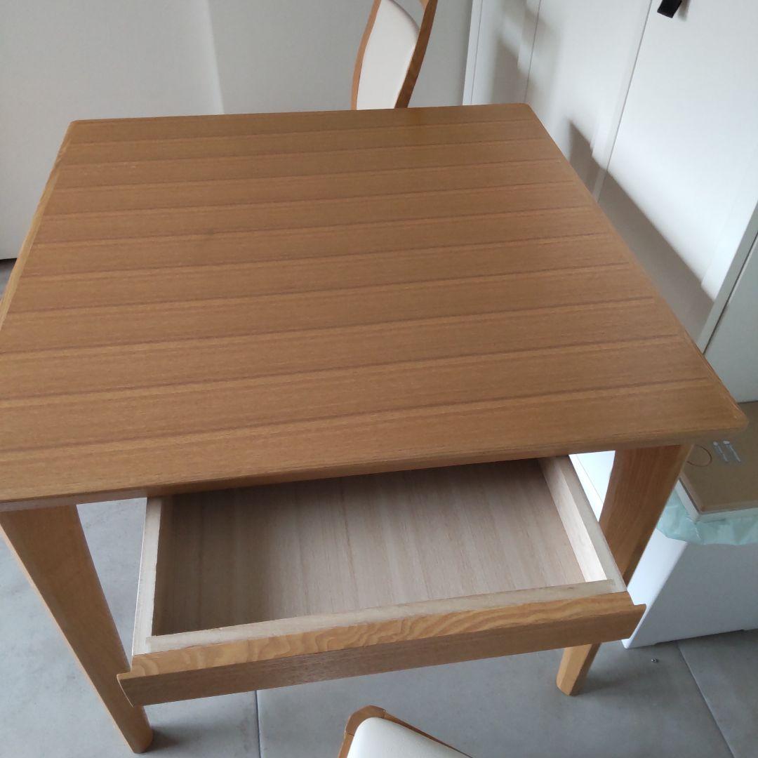 し*ち様 ダイニングテーブル3点セット(ロレイン5 LBR80/ロレイン3)