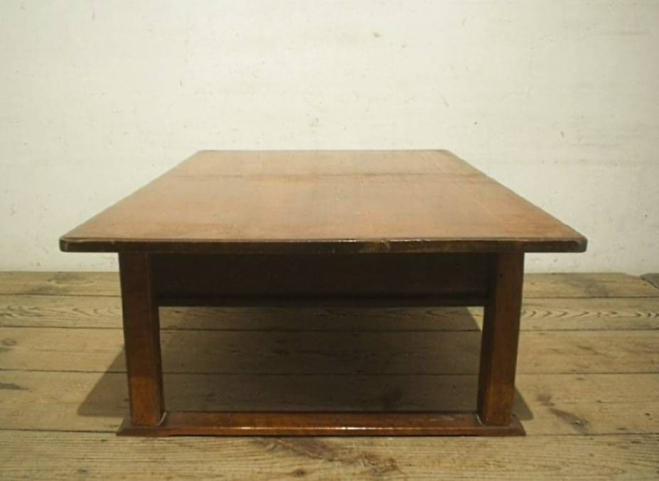 1055 ヴィンテージ　文机　ローテーブル　ちゃぶ台　陳列台　古家具　レトロ