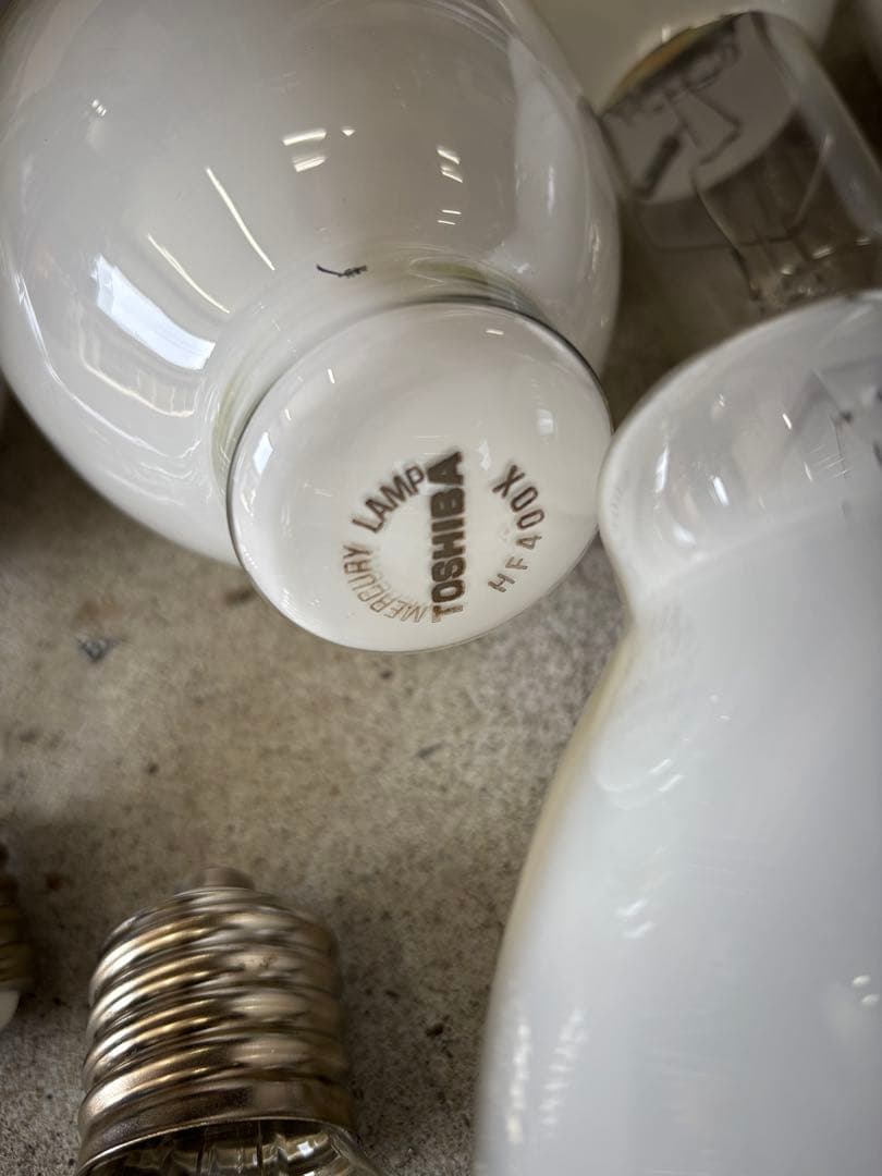 中古品　水銀灯用ランプ　HF400X 14個