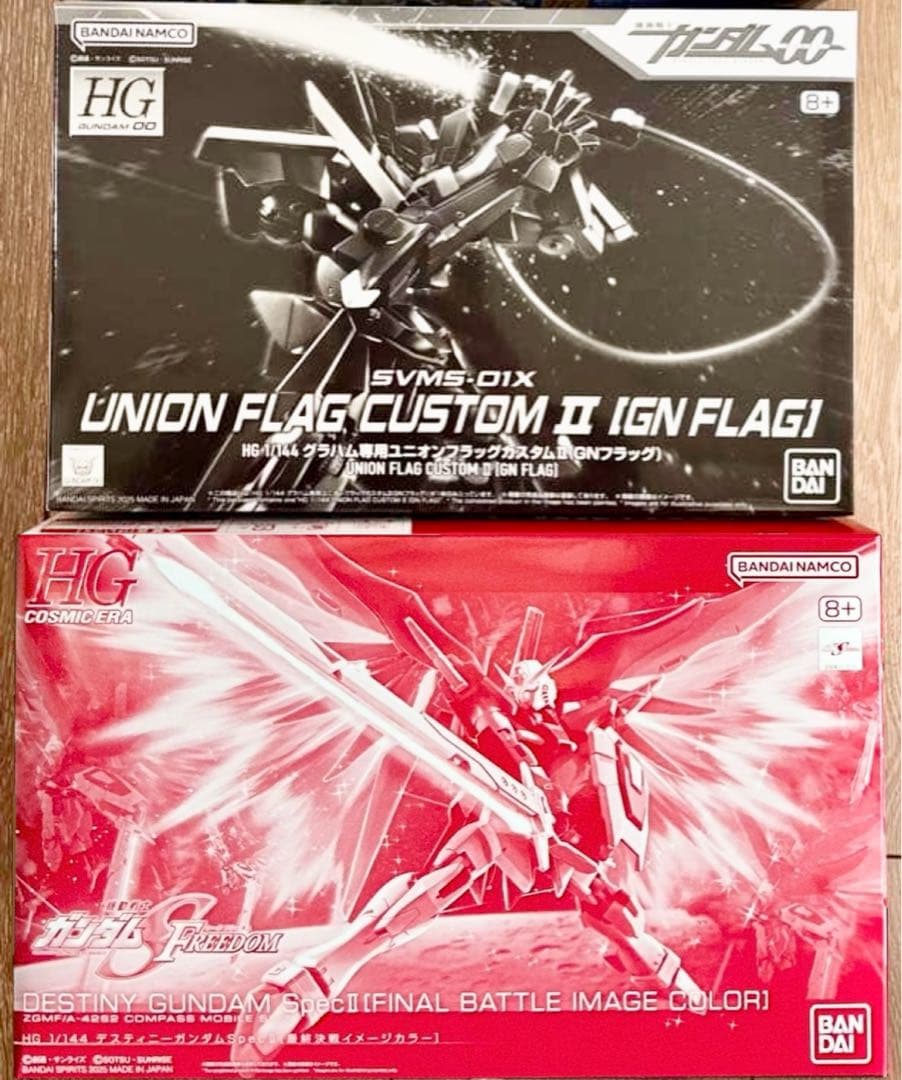 HGデスティニーSpecII最終決戦 グラハム専用ユニオンフラッグ(GNフラッグ