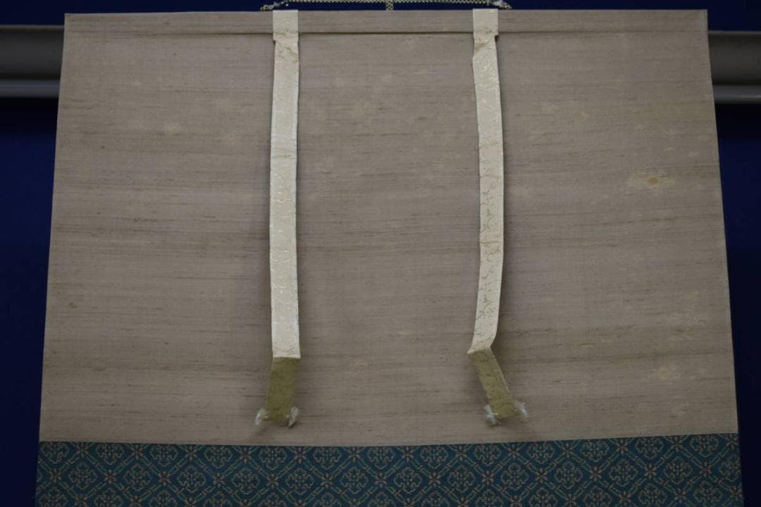 真作/三井萬里/楊柳観音図/桐題箱付/布袋屋掛軸HH-459