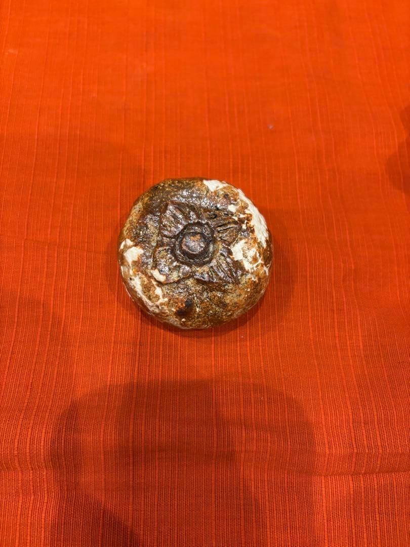 香合　ころ柿　尾形乾女作