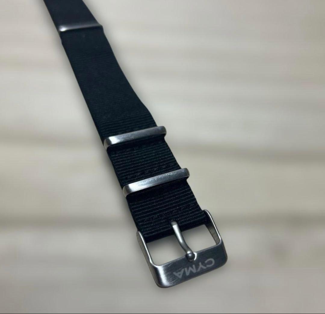 最終値下げ❗️CYMA シーマ ダイバーズ ミリタリーウォッチ 純正ベルト付き