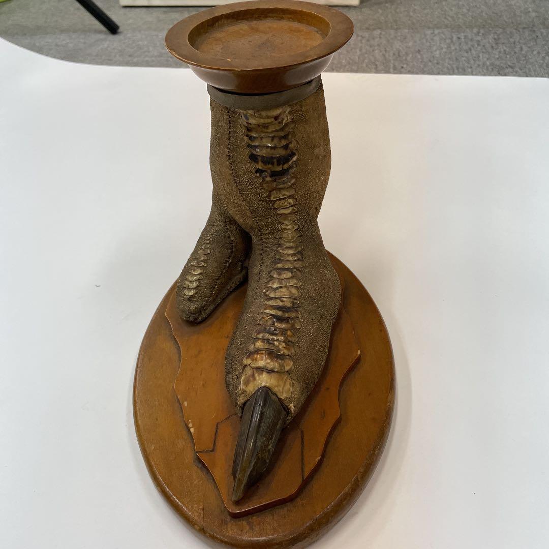 エミューの足の剥製　3連休お値下げ！