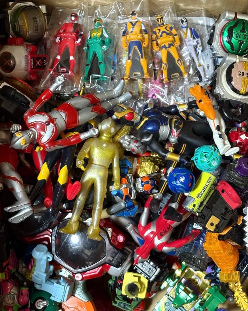 【レア】ウルトラマン・仮面ライダー・戦隊ヒーロー 特撮玩具のジャンク　まとめ売り