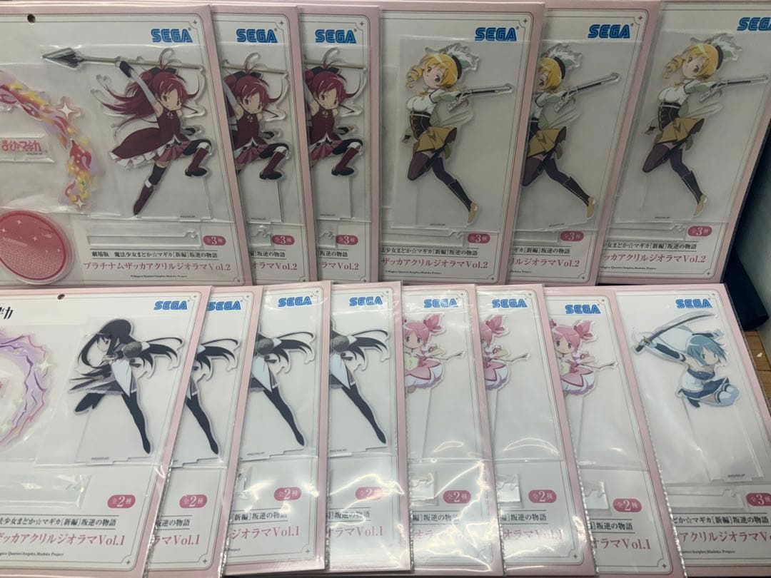 まどマギ　　アクリルジオラマ　アクリルスタンド コンプセット　14点まとめ