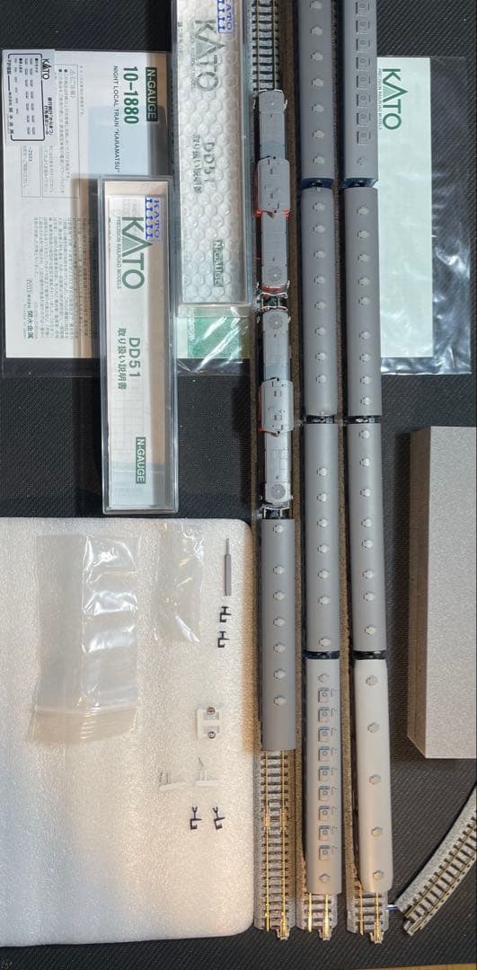 ト*タ様 KATO夜行鈍行からまつ9両フルセット、DD51重連セット