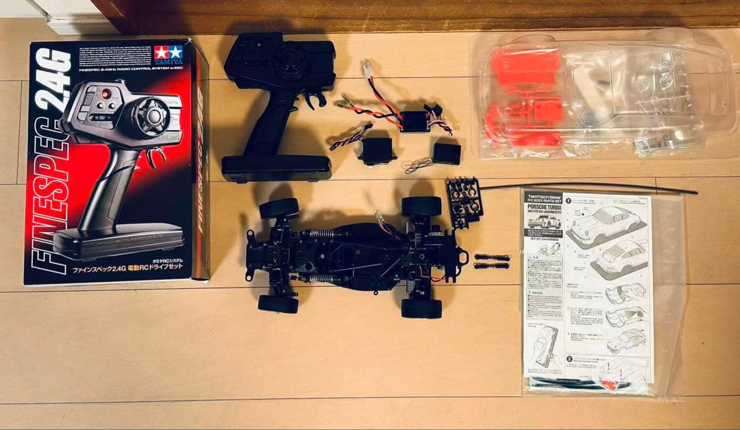 タミヤRCタムテックギア　 ポルシェ934オレンジ