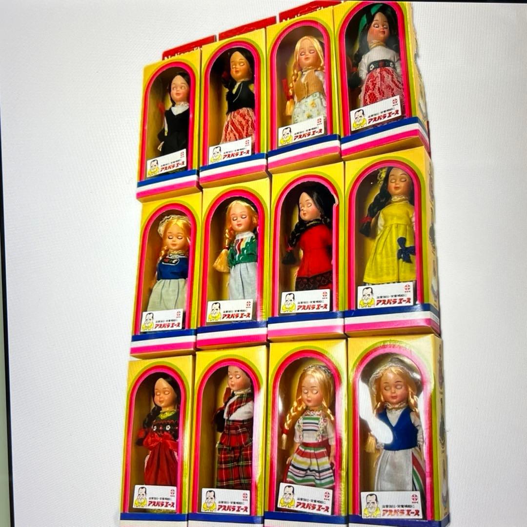 レトロNationalityDollsまとめて12カ国全12種　未開封　希少