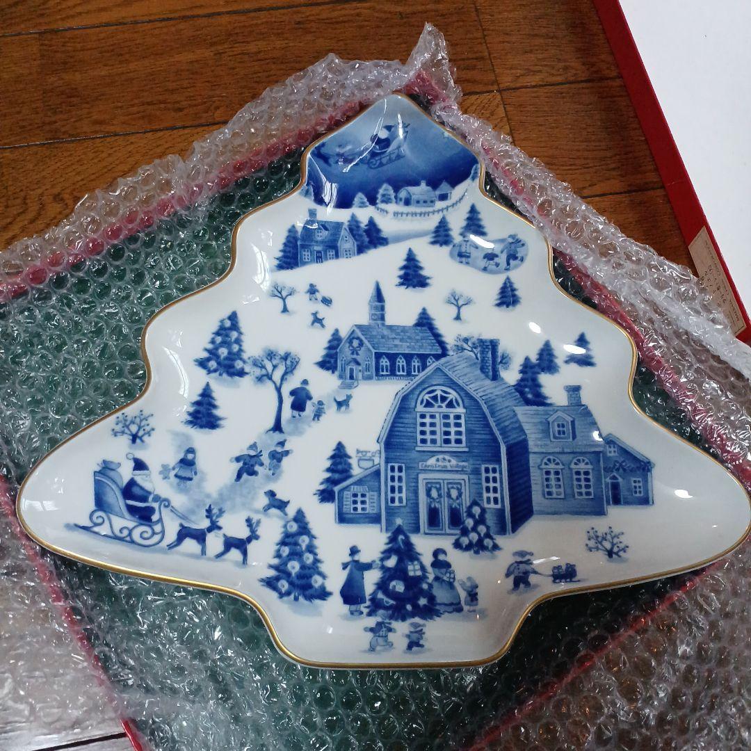 前畑陶器　UTUWAKAN　うつわかん 冬が来る前にクリスマスプレート