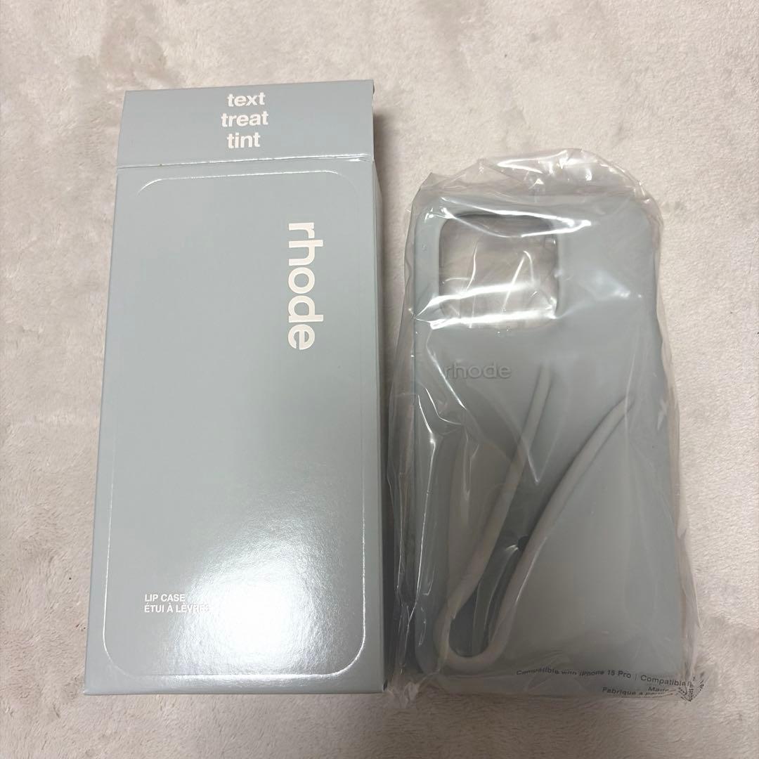 未使用新品！rhode iphone case gray 14pro用