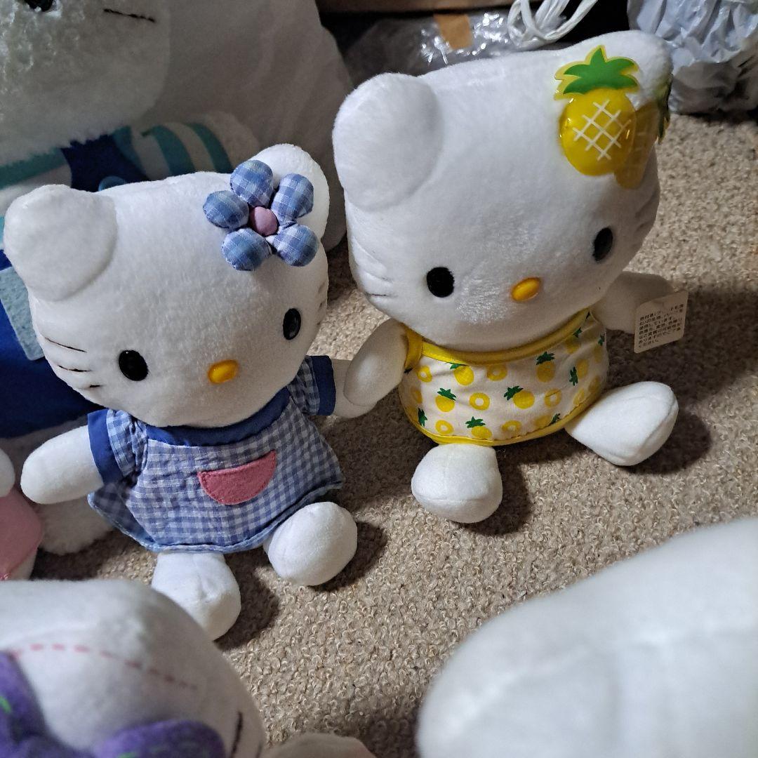 キティ　ぬいぐるみ　２００２年等　まとめて　レア　希少　大幅値下げ