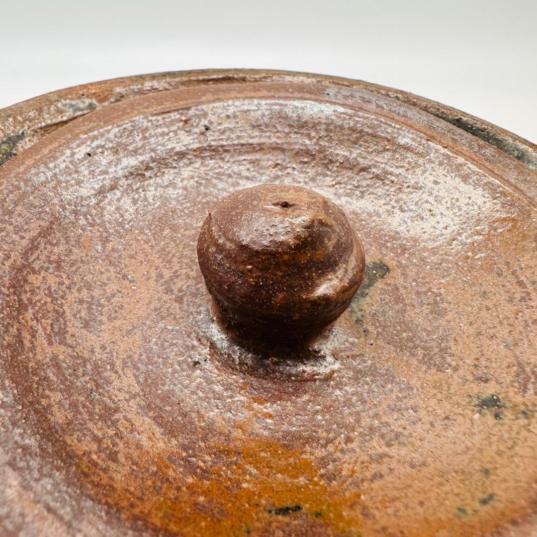 T　在銘　備前焼　耳付水差　陶芸　茶道具　茶器　焼物