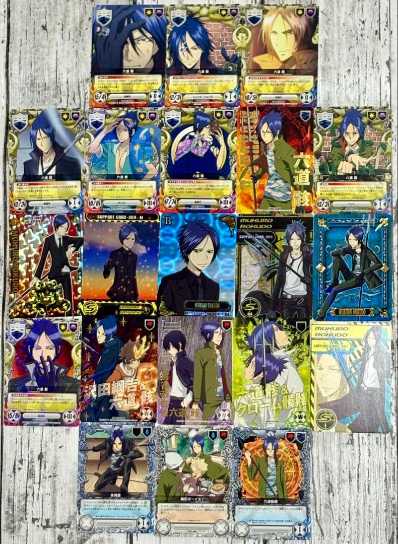 六道骸　REBORN　リボーン　CCG　サザンクロスバトル　カード　まとめ売り