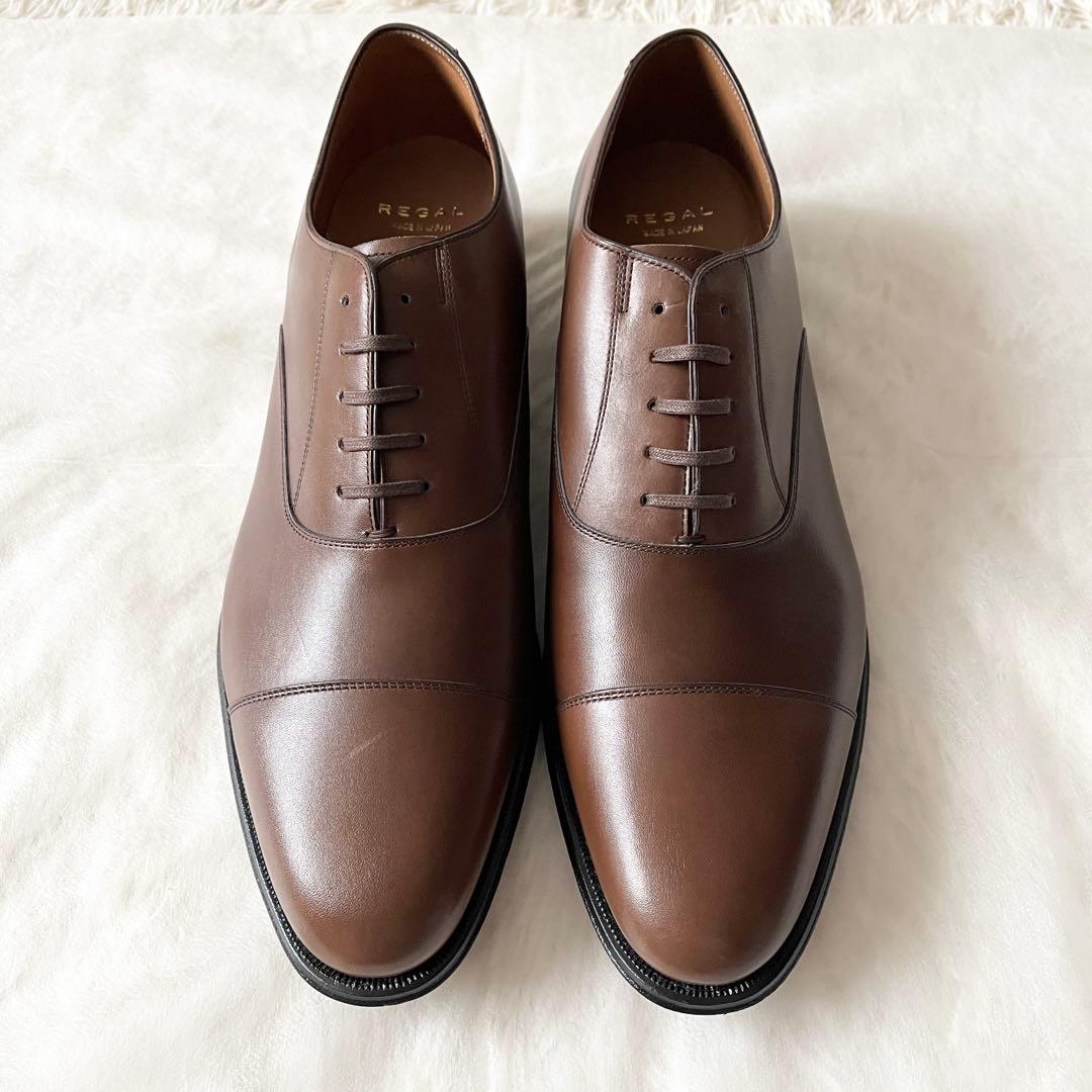 未使用✨ REGAL リーガル　ビジネスシューズ　02DR ストレートチップ