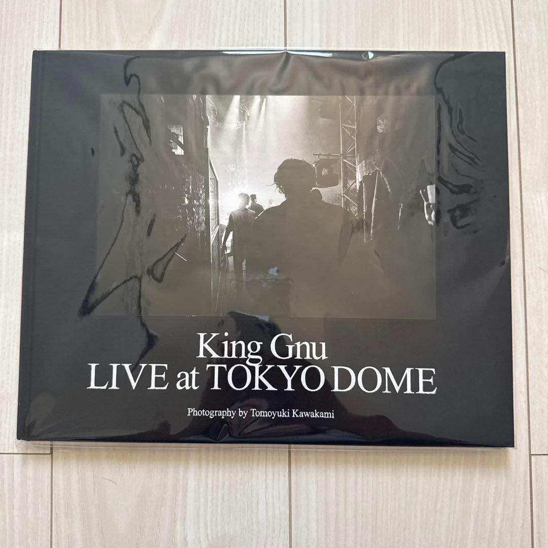 新品未開封FC限定King Gnu LIVE at TOKYO DOME 写真集