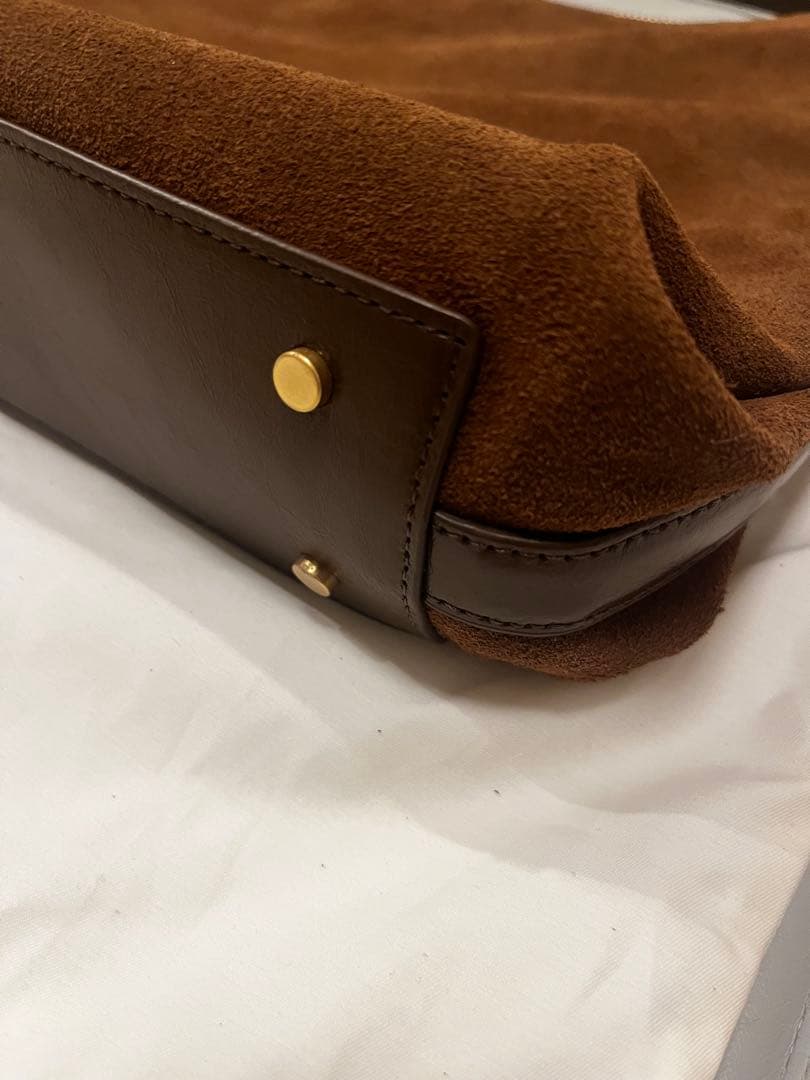 LEMEME Sac Agnesブラウン　ルメメ　ショルダーバッグ