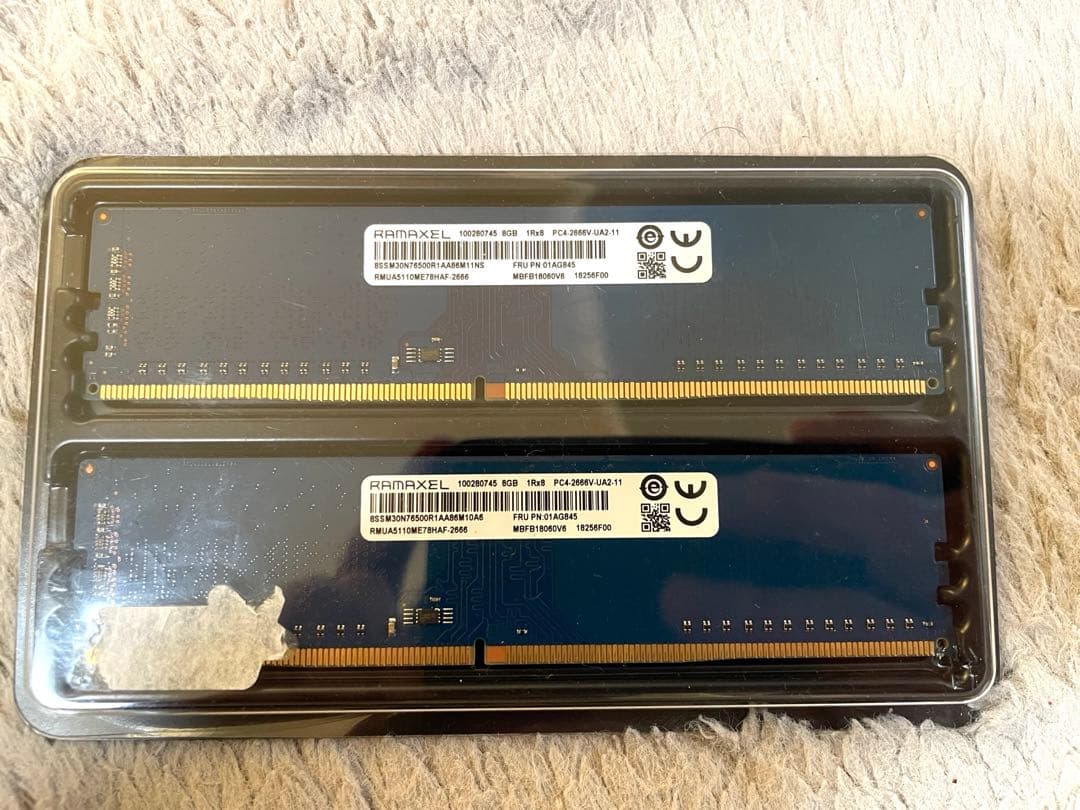 RAMAXEL DDR4 16GB (2x8GB) 3200MHz メモリー