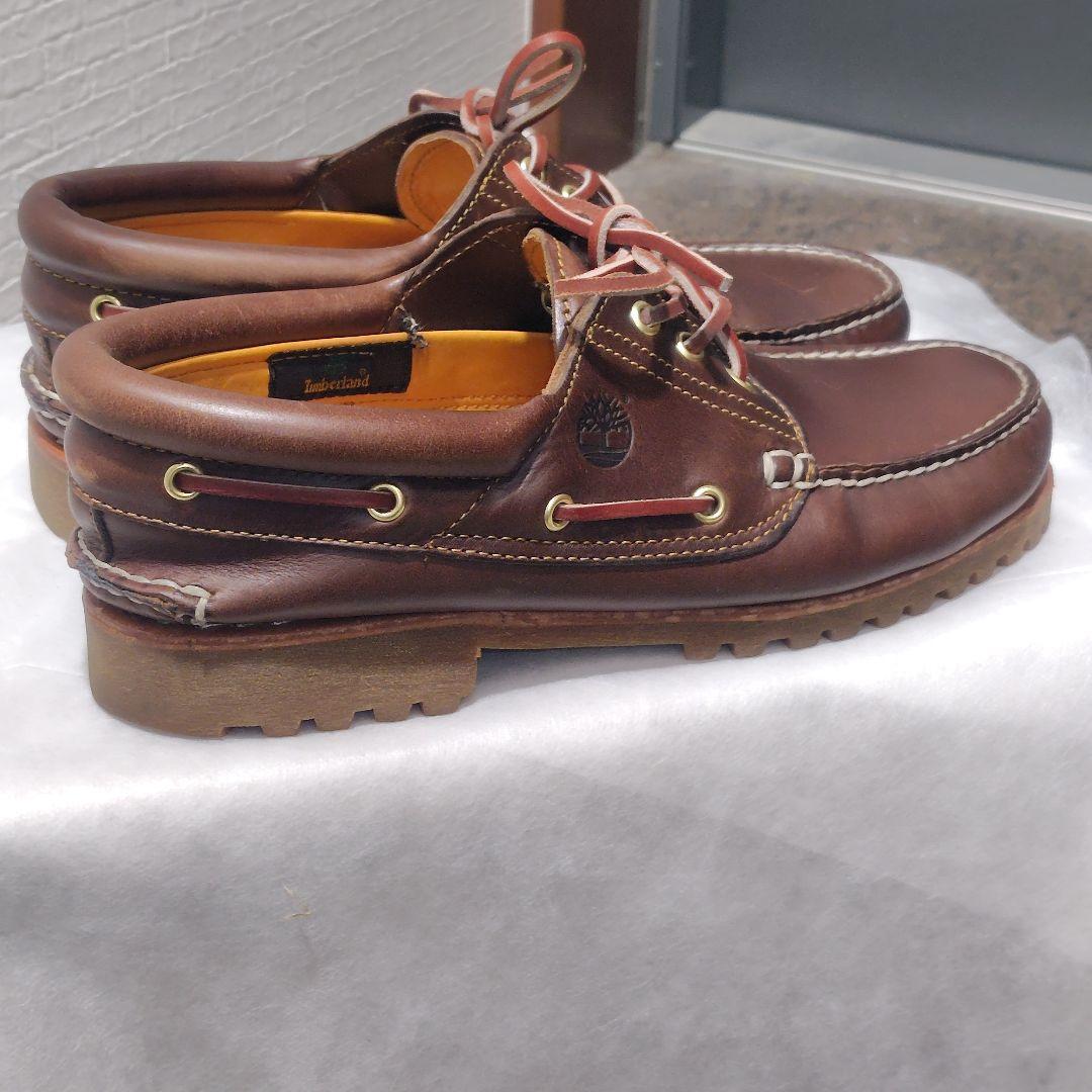【美品】Timberland 3eye Classic LUG デッキシューズ