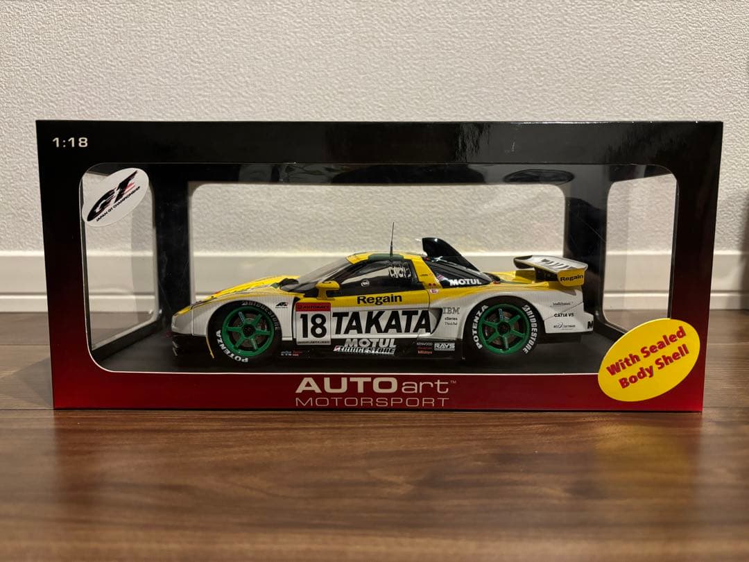ミニカー AUTOart 1/18JGTC TAKATA DOME NSX 2003
