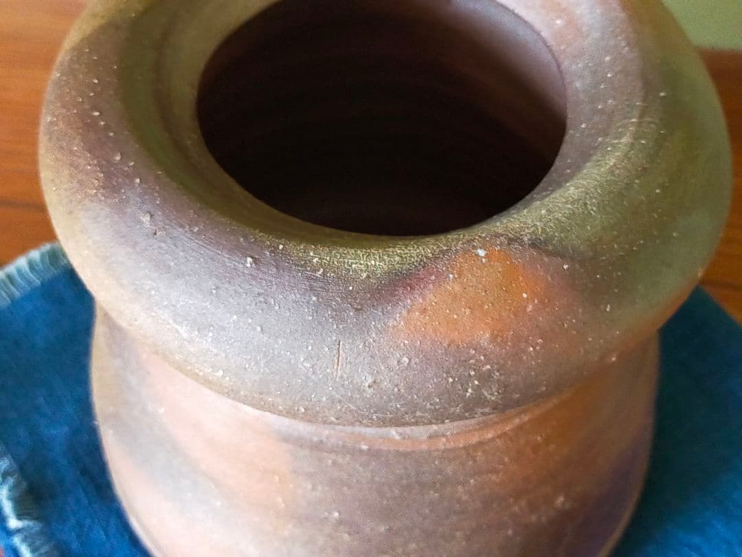 備前焼 金重晃介 水指