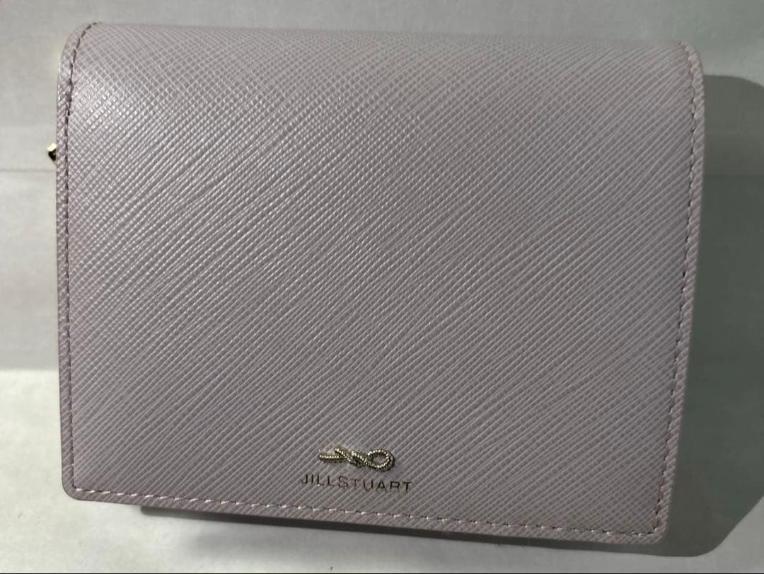 JILLSTUART 財布 二つ折り グローリア チャーム付き