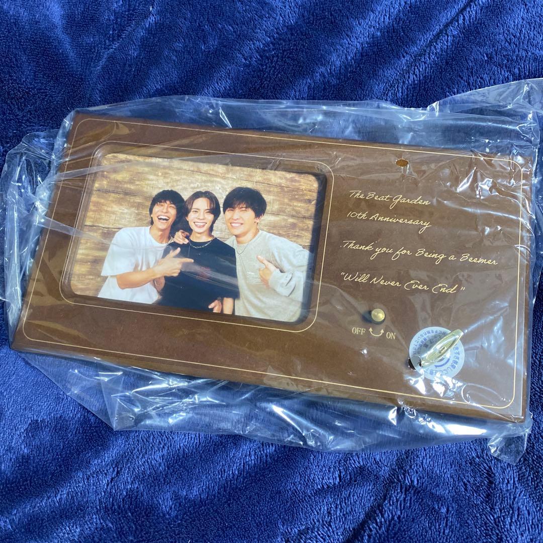 THE BEAT GARDEN メモリアルオルゴール 直筆サイン入りポストカード