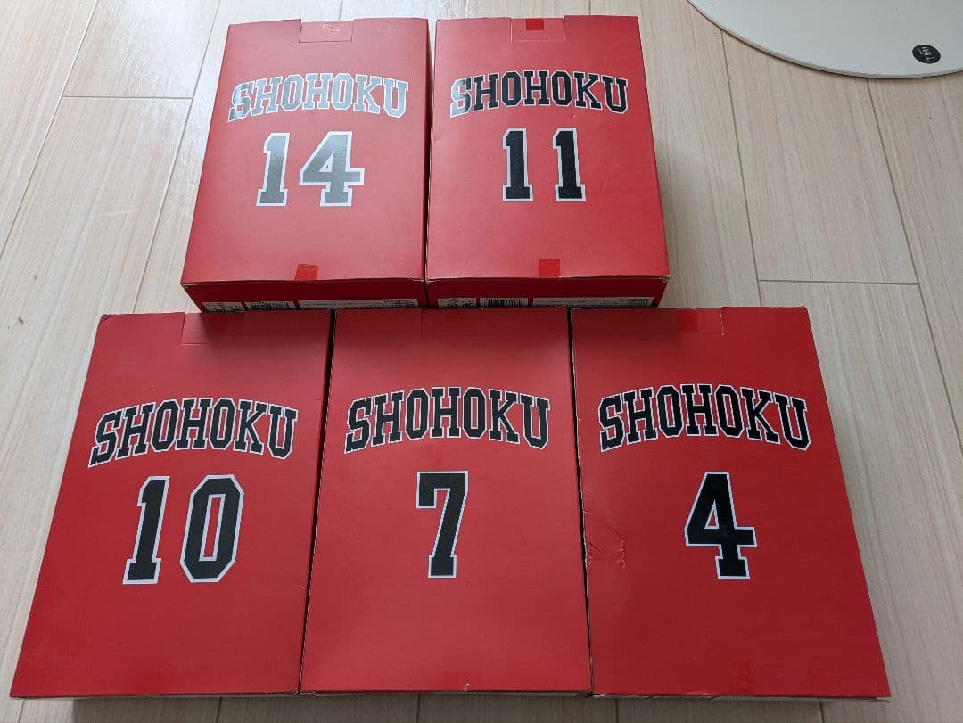 スラムダンク フィギュア 湘北5体セット　未開封